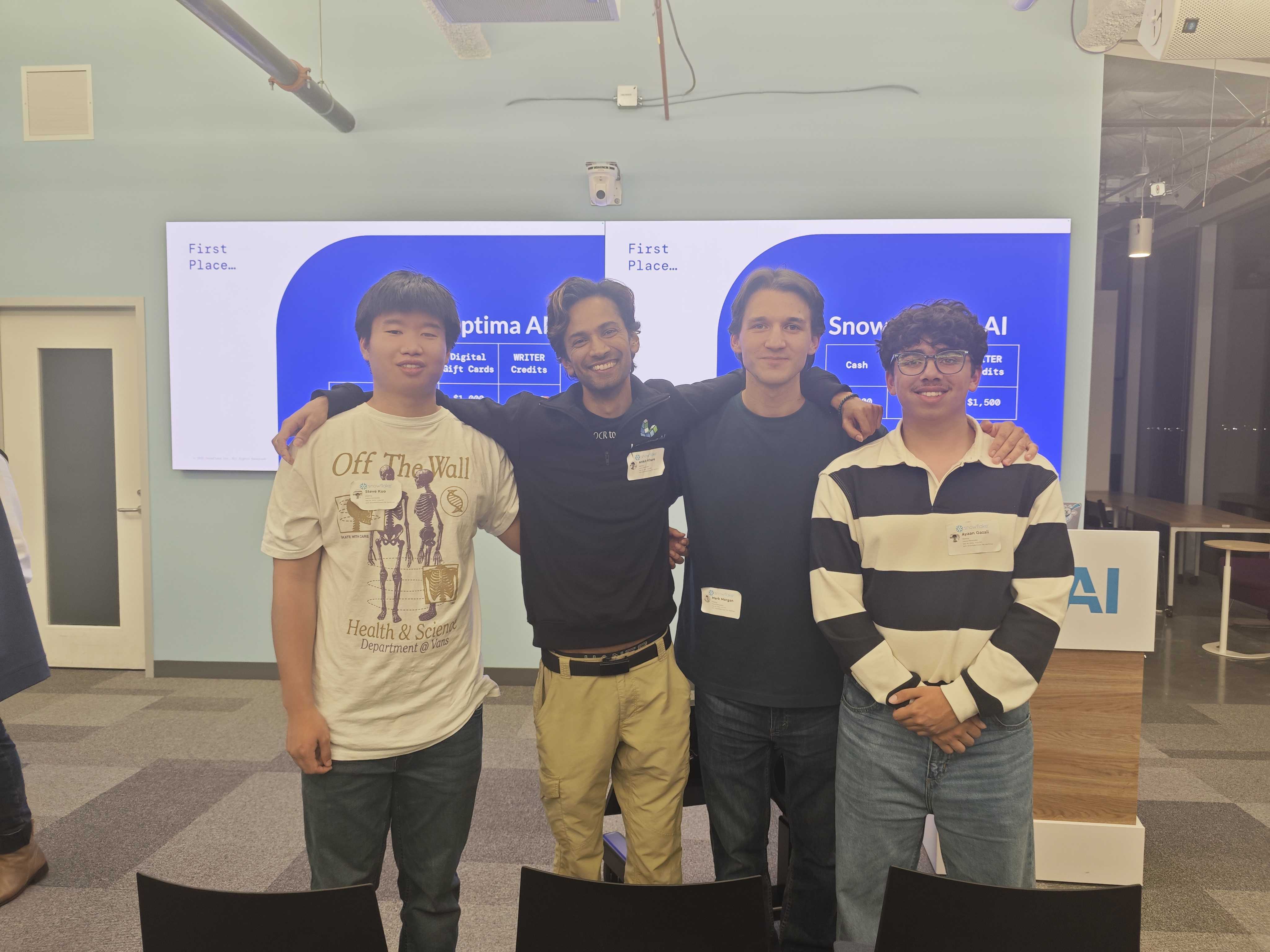 Community Champions Ayaan and Steve